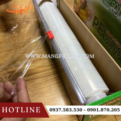 Màng bọc thực phẩm Ringo PE an toàn cho sức khoẻ Màng bọc thực phẩm Ringo PE an toàn cho sức khoẻ