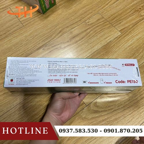 Màng bọc thực phẩm Ringo PE150 đa năng Màng bọc thực phẩm Ringo PE150 đa năng