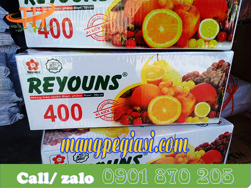 Cuộn màng bọc thực phẩm reyouns 400