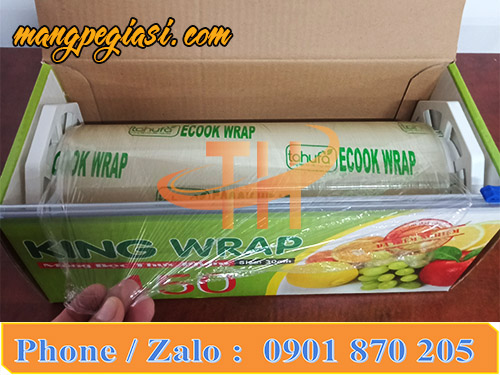 Màng bọc thực phẩm khá dai, không mùi