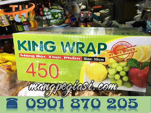Màng bọc thực phẩm King Wrap đã được kiểm nghiệm