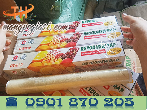 Màng bọc thực phẩm trong suốt, co giãn tốt
