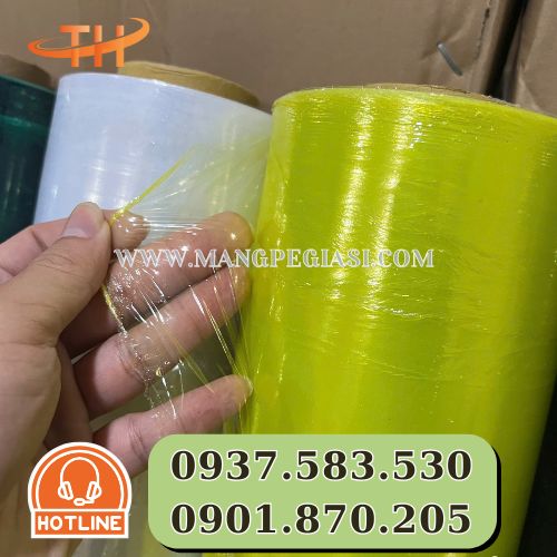 Màng chít PE chịu lực tốt độ co giãn cao Màng chít PE chịu lực tốt độ co giãn cao