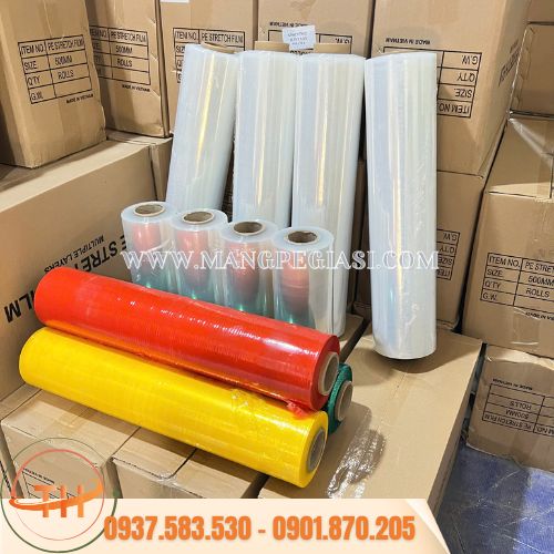 Màng chít PE co giãn tốt Màng chít PE co giãn tốt