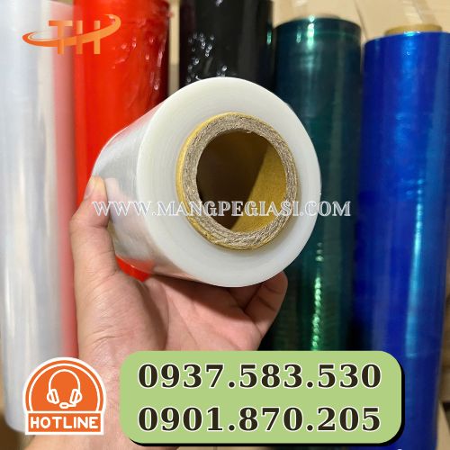 Màng chít PE khổ nhỏ dùng quấn tay Màng chít PE khổ nhỏ dùng quấn tay