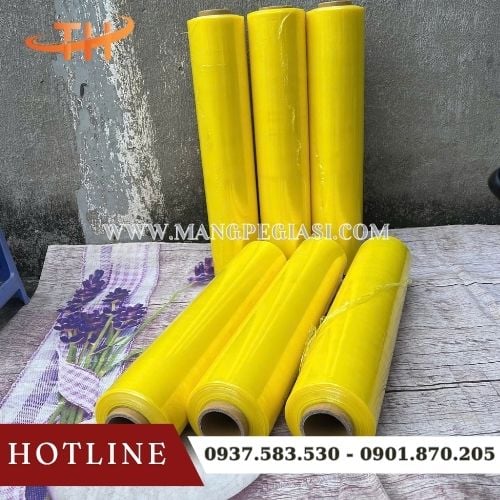 Màng chít PE màu vàng giá sỉ Màng chít PE màu vàng giá sỉ
