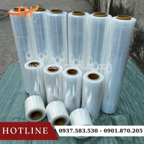Màng chít PE quấn hàng siêu dính Màng chít PE quấn hàng siêu dính