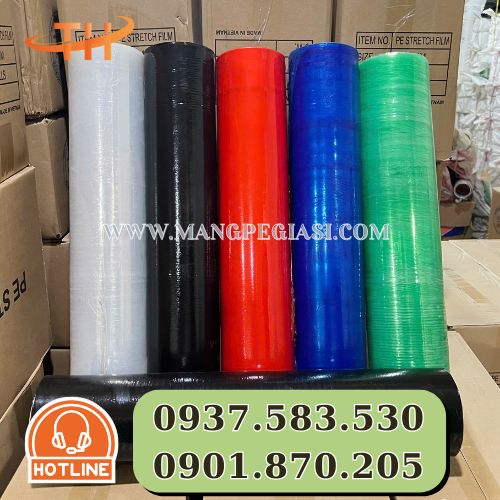 Màng chít PE quấn pallet Màng chít PE quấn pallet