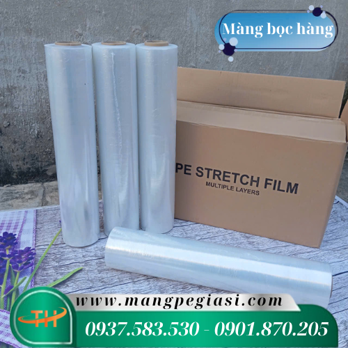 Màng Pe (stretch film) quấn Pallet sỉ rẻ