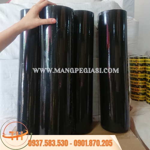 Màng co nhiệt PE màu đen Màng co nhiệt PE màu đen