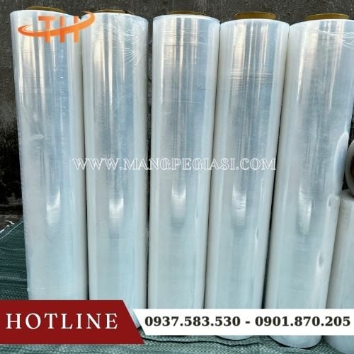 Màng co PE quấn hàng hoá tối ưu Màng co PE quấn hàng hoá tối ưu