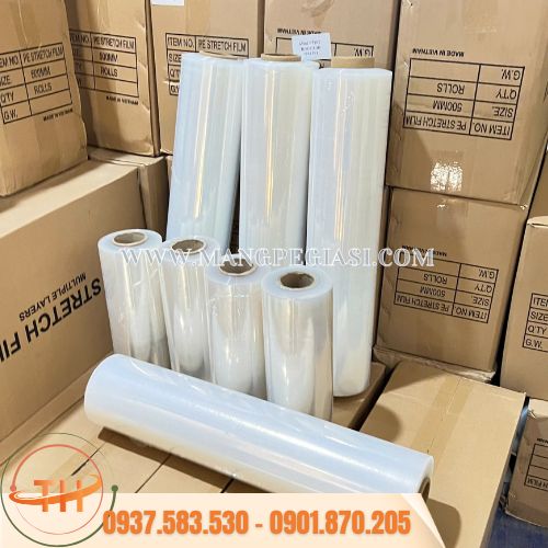 Màng co PE bọc hàng trong suốt Màng co PE bọc hàng trong suốt