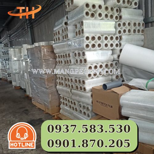 Màng co PE có độ bám dính tốt Màng co PE có độ bám dính tốt