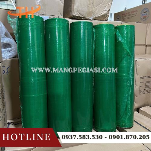Màng co PE màu xanh lá 50cm Màng co PE màu xanh lá 50cm