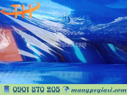 Màng PE xanh dương tính năng dai, không mùi, khó rách