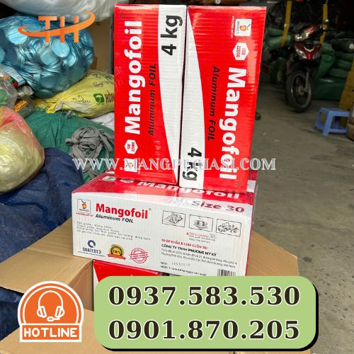 Màng nhôm bọc thực phẩm an toàn Màng nhôm bọc thực phẩm an toàn