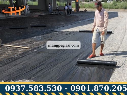 Màng công trình với 2 màu phổ biến là đen và trắng