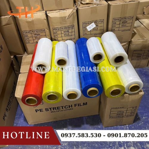 Màng PE 10cm, 25cm, 50cm Màng PE 10cm, 25cm, 50cm