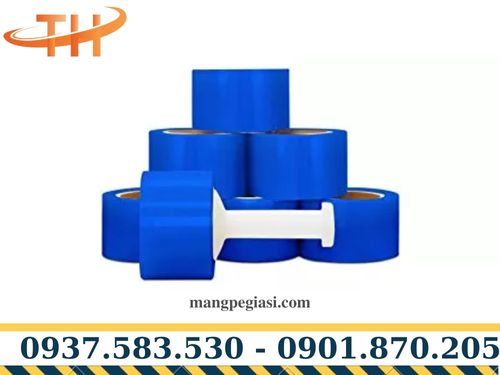 Màng pe màu xanh dương 10cm