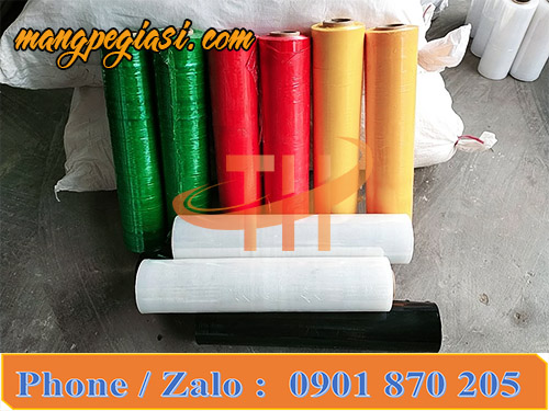 Màng pe nhiều màu khổ 50cm * 3kg * lõi 200gr