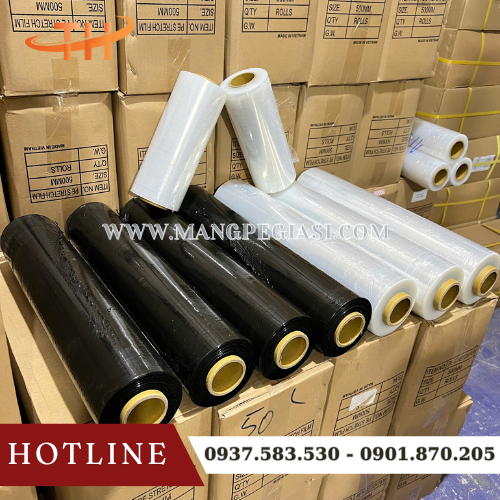 Màng PE bọc hàng 2 màu phổ biến nhất Màng PE bọc hàng 2 màu phổ biến nhất