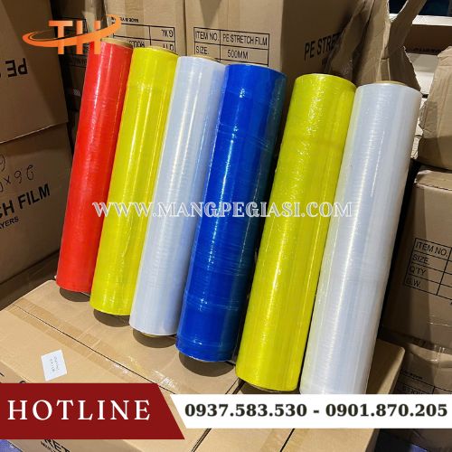 Màng PE bọc hàng quấn pallet chất lượng Màng PE bọc hàng quấn pallet chất lượng