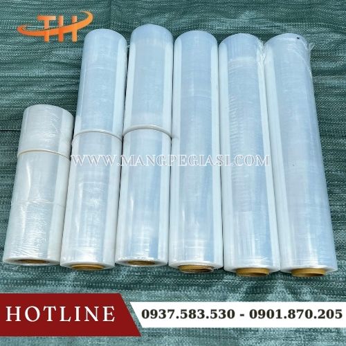 Màng PE bọc hàng siêu dính chịu lực cao Màng PE bọc hàng siêu dính chịu lực cao
