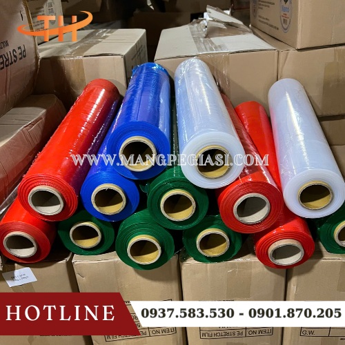 Màng PE có đa dạng kích thước và màu sắc Màng PE có đa dạng kích thước và màu sắc