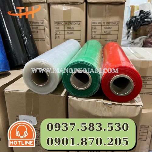 Màng PE có đa dạng màu sắc Màng PE có đa dạng màu sắc