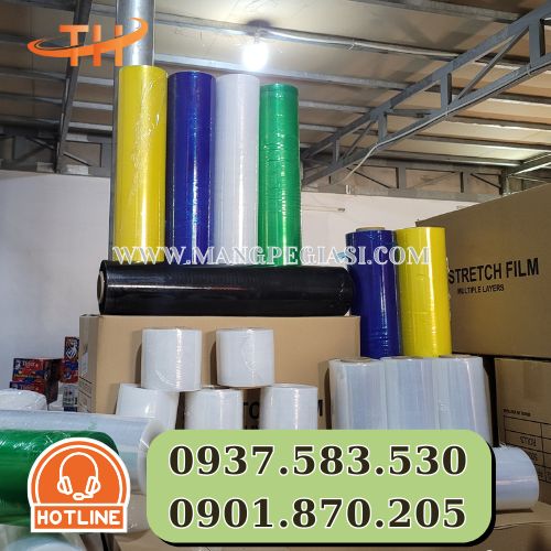 Màng PE công nghiệp bọc hàng chất lượng Màng PE công nghiệp bọc hàng chất lượng