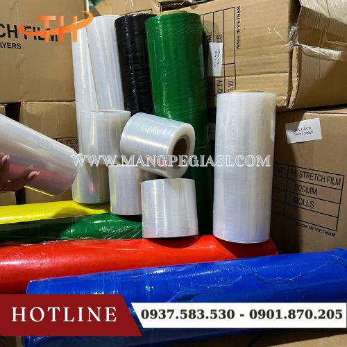 Màng PE công nghiệp bọc hàng Màng PE công nghiệp bọc hàng