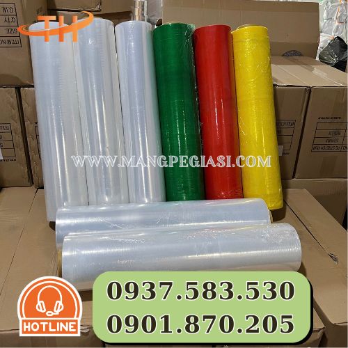 Màng PE công nghiệp bọc hàng chất lượng Màng PE công nghiệp bọc hàng chất lượng