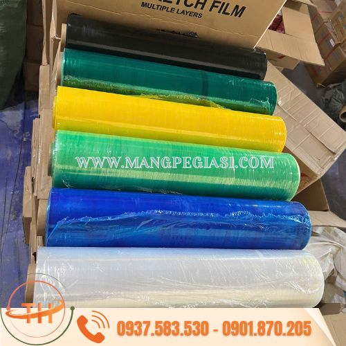 Màng PE công nghiệp quấn hàng pallet Màng PE công nghiệp quấn hàng pallet