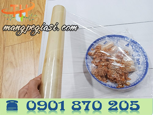 Sử dụng màng bọc giữ vệ sinh cho thực phẩm