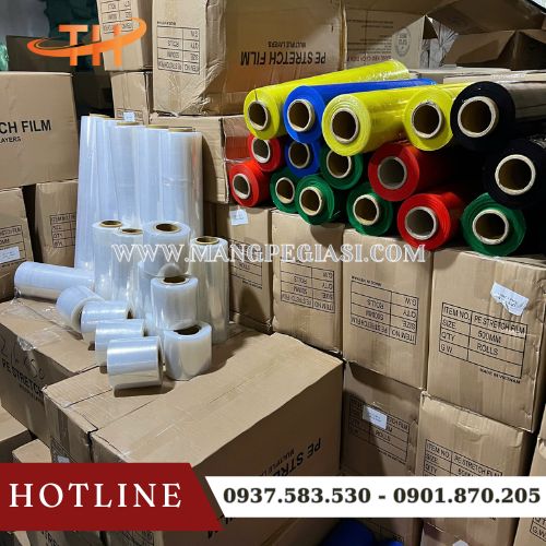 Màng PE đa dạng quy cách và màu sắc Màng PE đa dạng quy cách và màu sắc