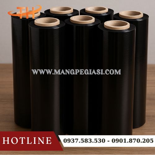 Màng PE đen bền dai bảo mật thông tin  Màng PE đen bền dai bảo mật thông tin