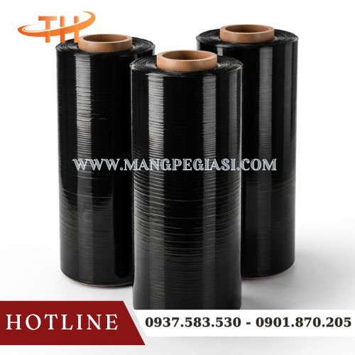 Màng PE đen quấn bảo mật thông tin hàng hoá Màng PE đen quấn bảo mật thông tin hàng hoá