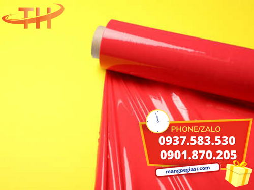 Màng pe màu đỏ