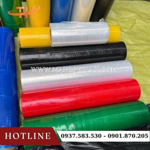 Màng PE đóng gói hàng hoá pallet siêu dính Màng PE đóng gói hàng hoá pallet siêu dính