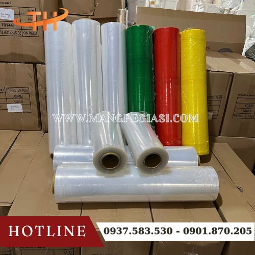 Màng PE đóng gói hàng hoá tiện lợi Màng PE đóng gói hàng hoá tiện lợi