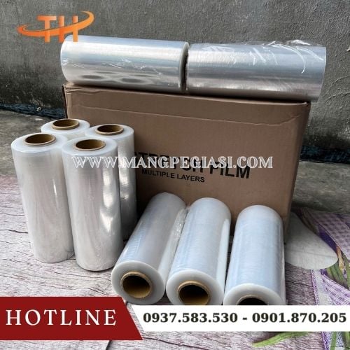 Màng PE, màng co quấn hàng 25cm Màng PE, màng co quấn hàng 25cm