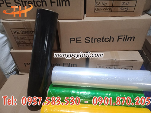 Màng pe công nghiệp màu tại Thu Hồng có chất lượng cao