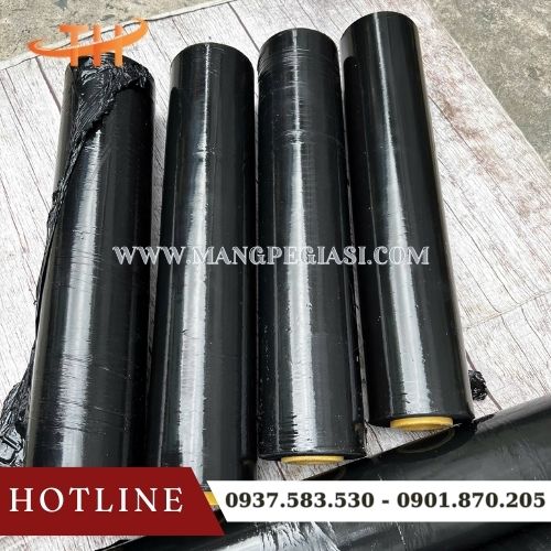 Màng PE màu đen quấn pallet 50cm Màng PE màu đen quấn pallet 50cm