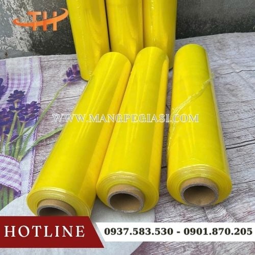 Màng PE màu vàng 50cm giá sỉ Màng PE màu vàng 50cm giá sỉ