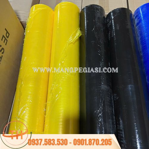 Màng PE màu vàng khổ 50cm Màng PE màu vàng khổ 50cm
