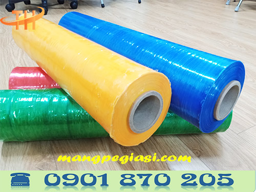 Cuộn màng PE màu khổ 50cm, 3kg * loix 200gr