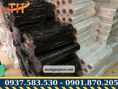 Màng pe đen trắng cắt theo yêu cầu