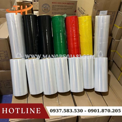 Màng PE quấn pallet bọc hàng Màng PE quấn pallet bọc hàng