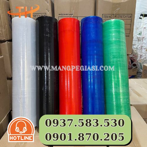 Màng PE quấn pallet khổ 50cm Màng PE quấn pallet khổ 50cm
