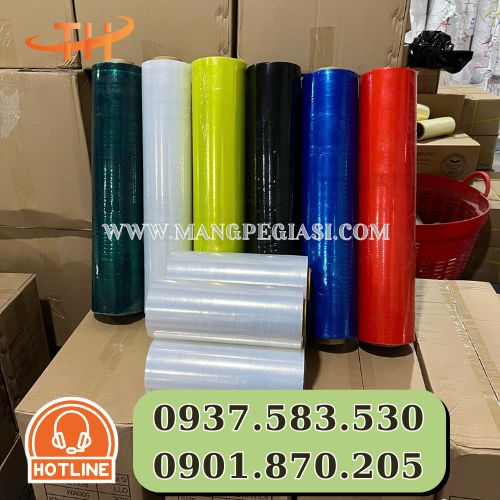 Màng PE quấn pallet siêu dính Màng PE quấn pallet siêu dính